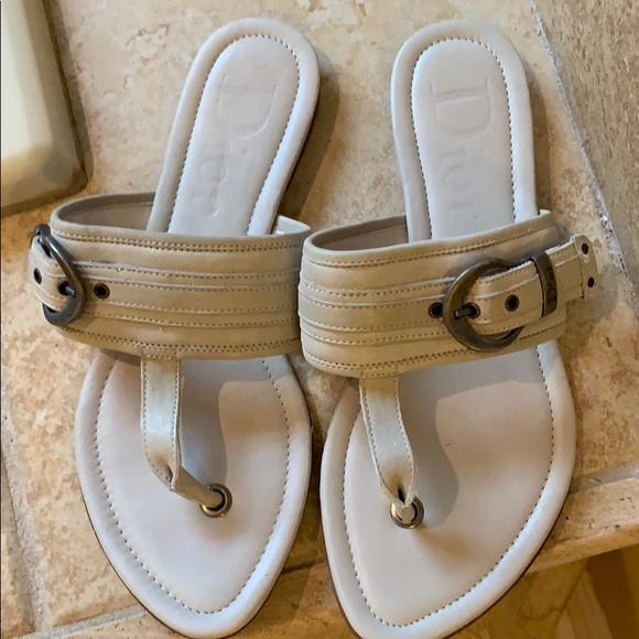 FINAL PRICE! Like new Dior sandals sz 38 - Picture 5 of 5